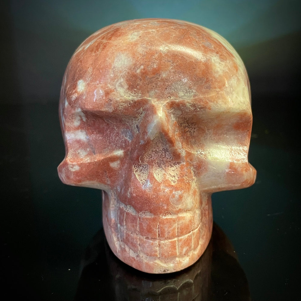 Pink Onyx Skull