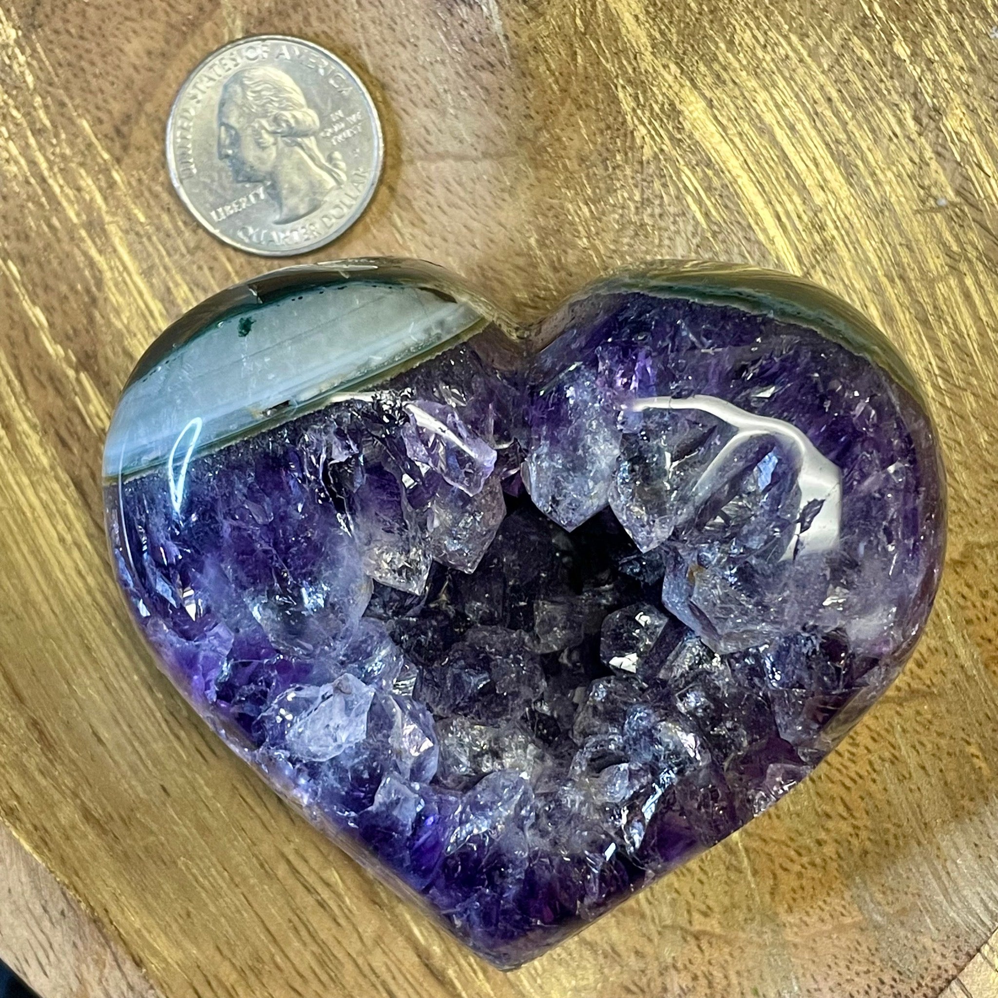 Amethyst Heart