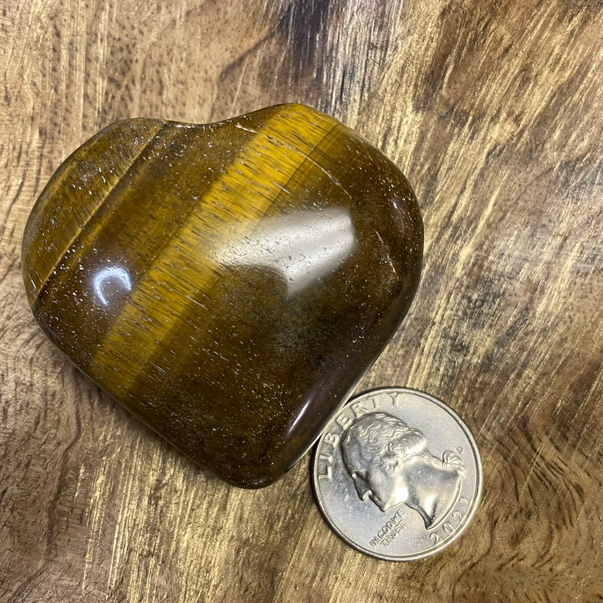 Tigers Eye Heart