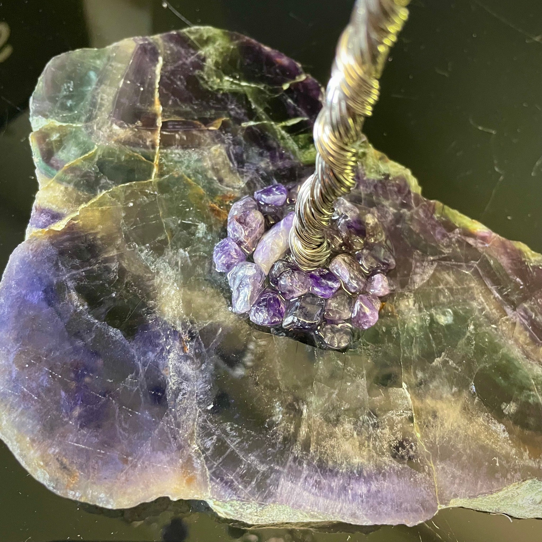 Rainbow Fluorite Mojo Tree