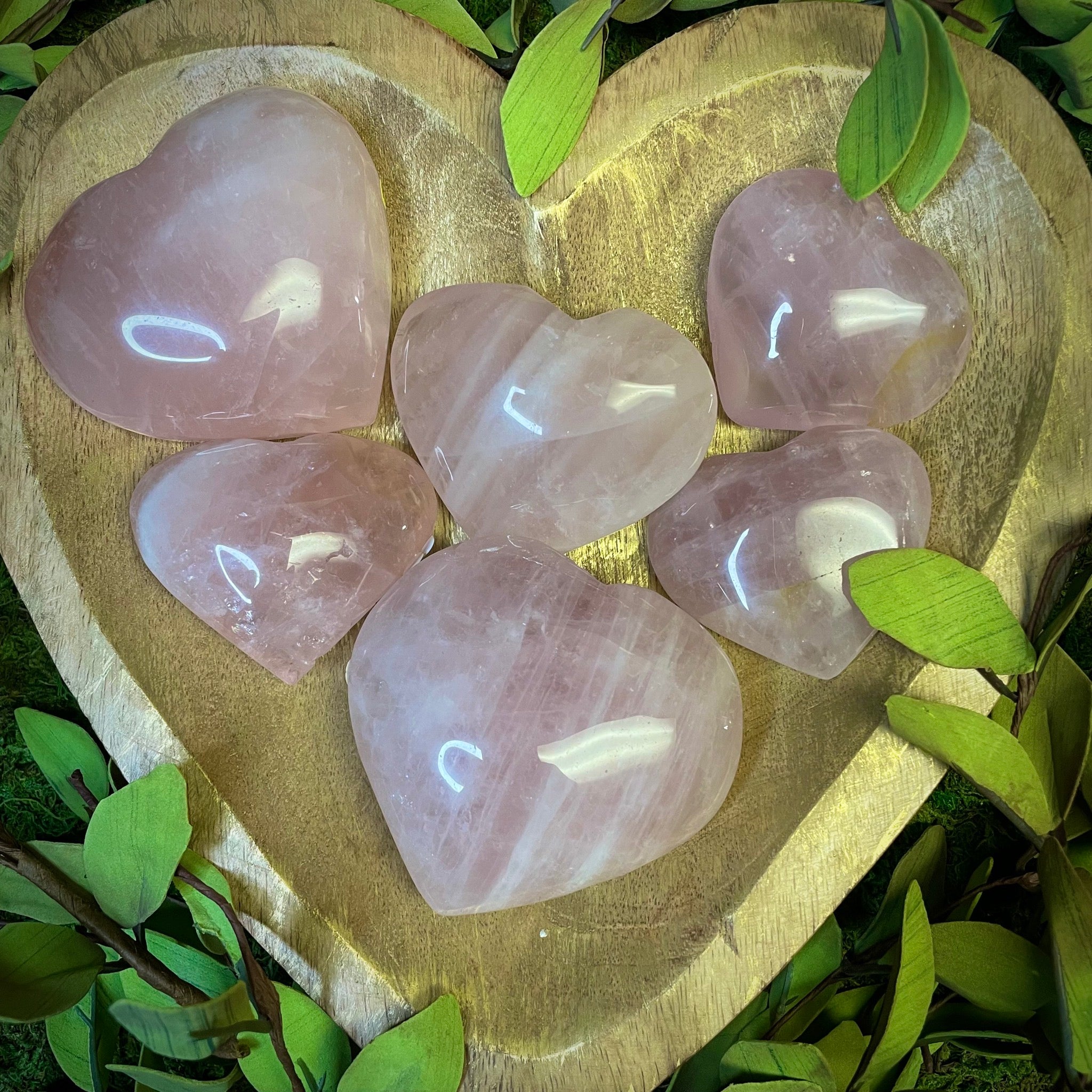 Rose Quartz Heart