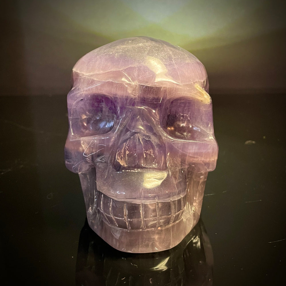 Fluorite Skull