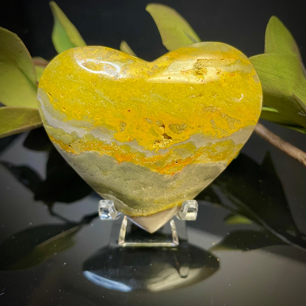 Bumblebee Jasper Heart