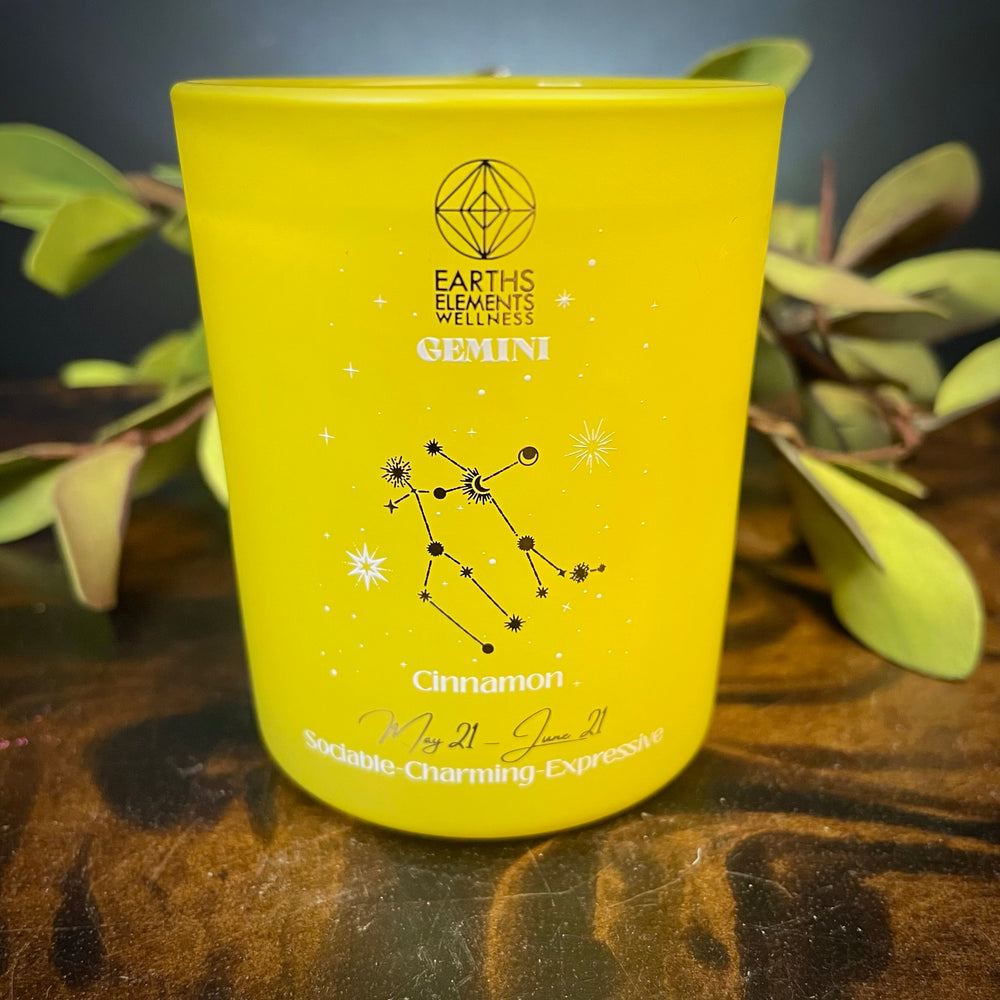 Gemini Zodiac Candle