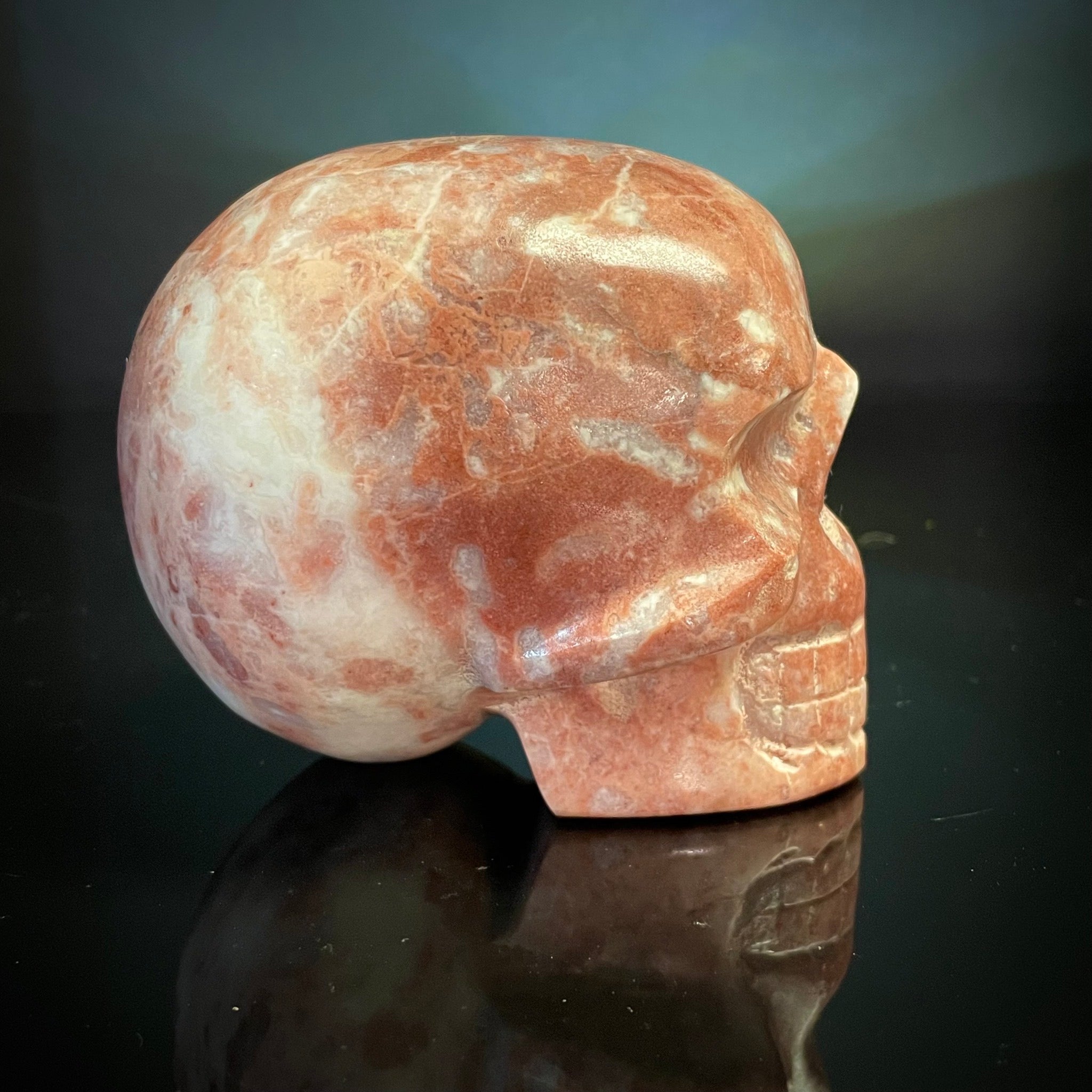 Pink Onyx Skull