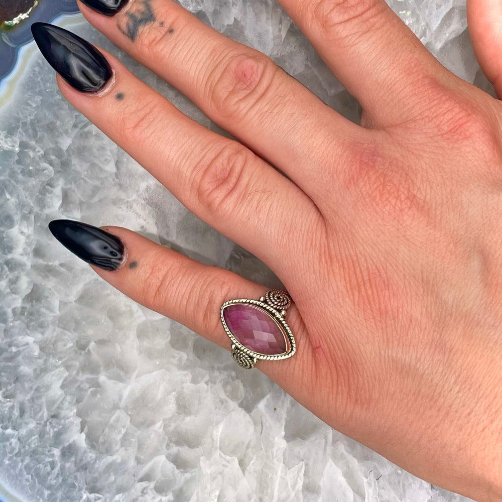 Amethyst Sterling Silver Ring