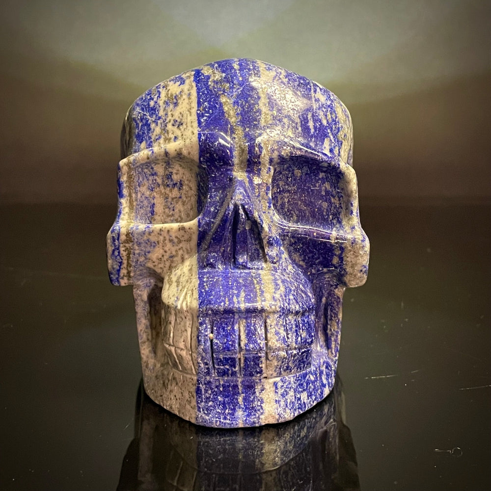 Lapis Lazuli Skull