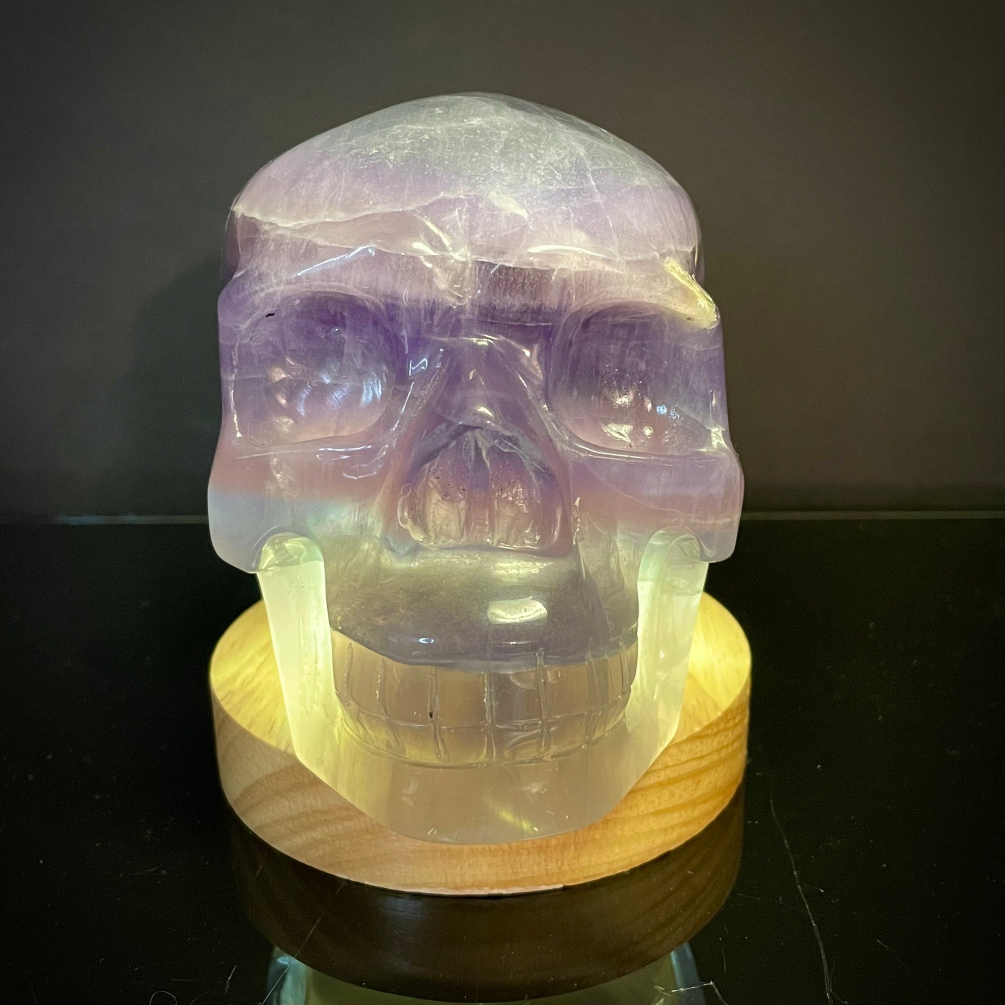 Fluorite Skull