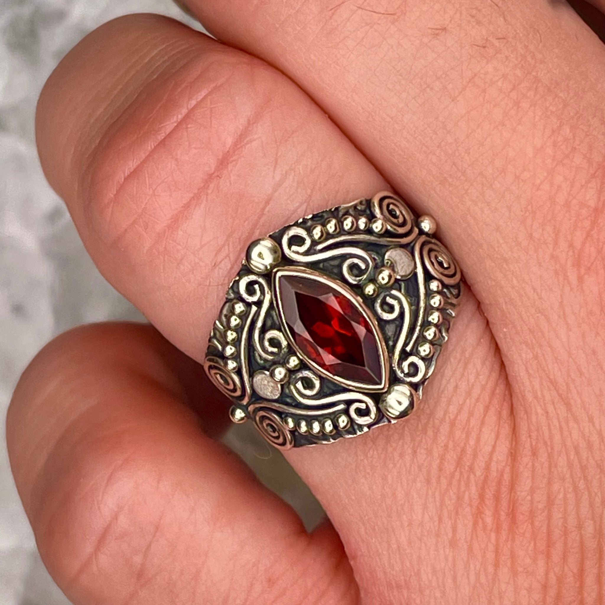 Garnet Ring