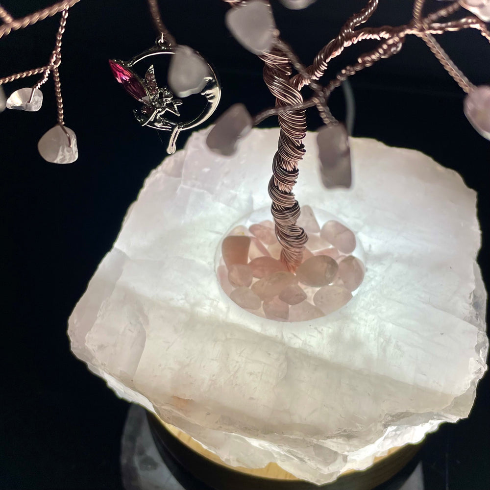 Rose Quartz Mojo Tree