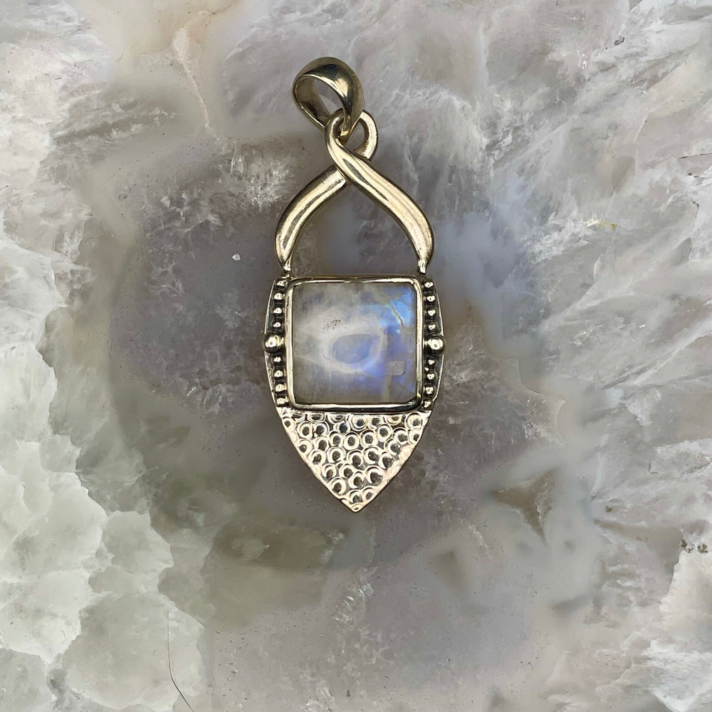 Moonstone Pendant Sterling Silver