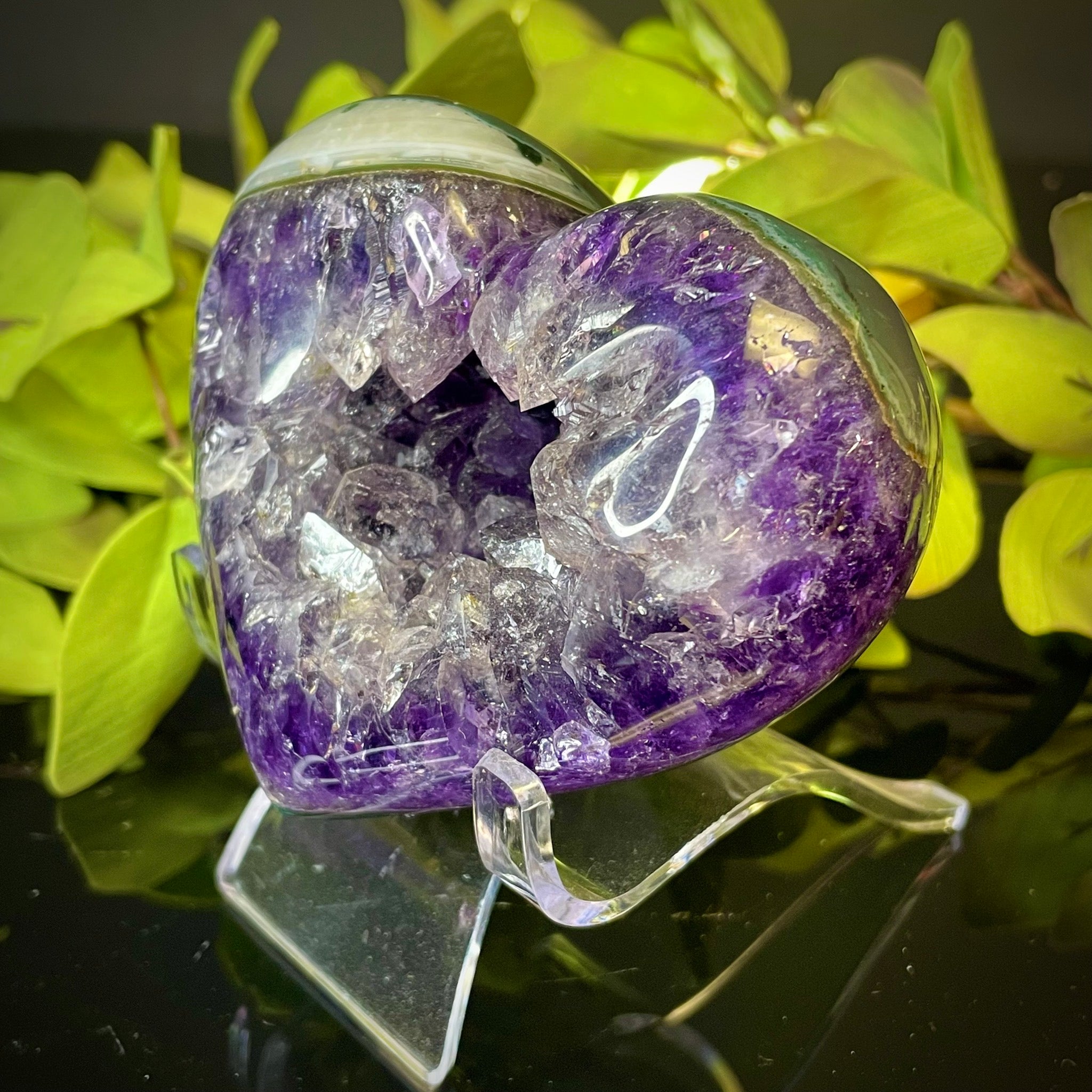 Amethyst Heart