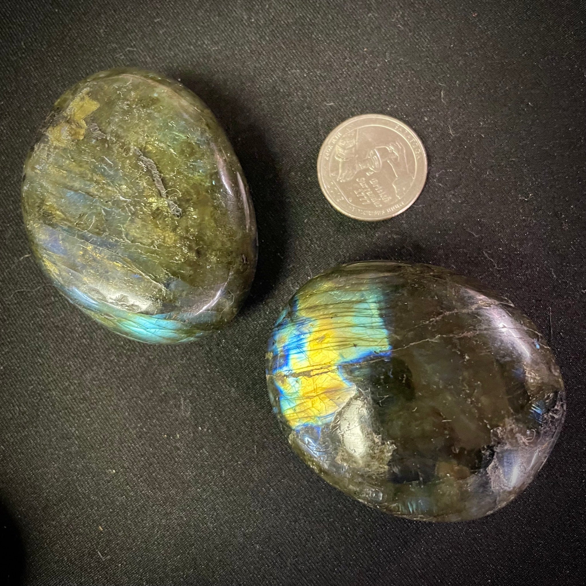 Labradorite Palm Stone