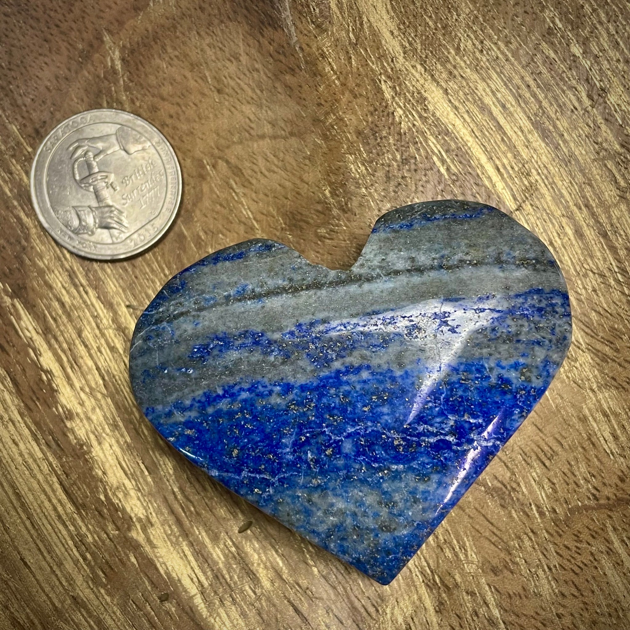 Lapis Lazuli Heart