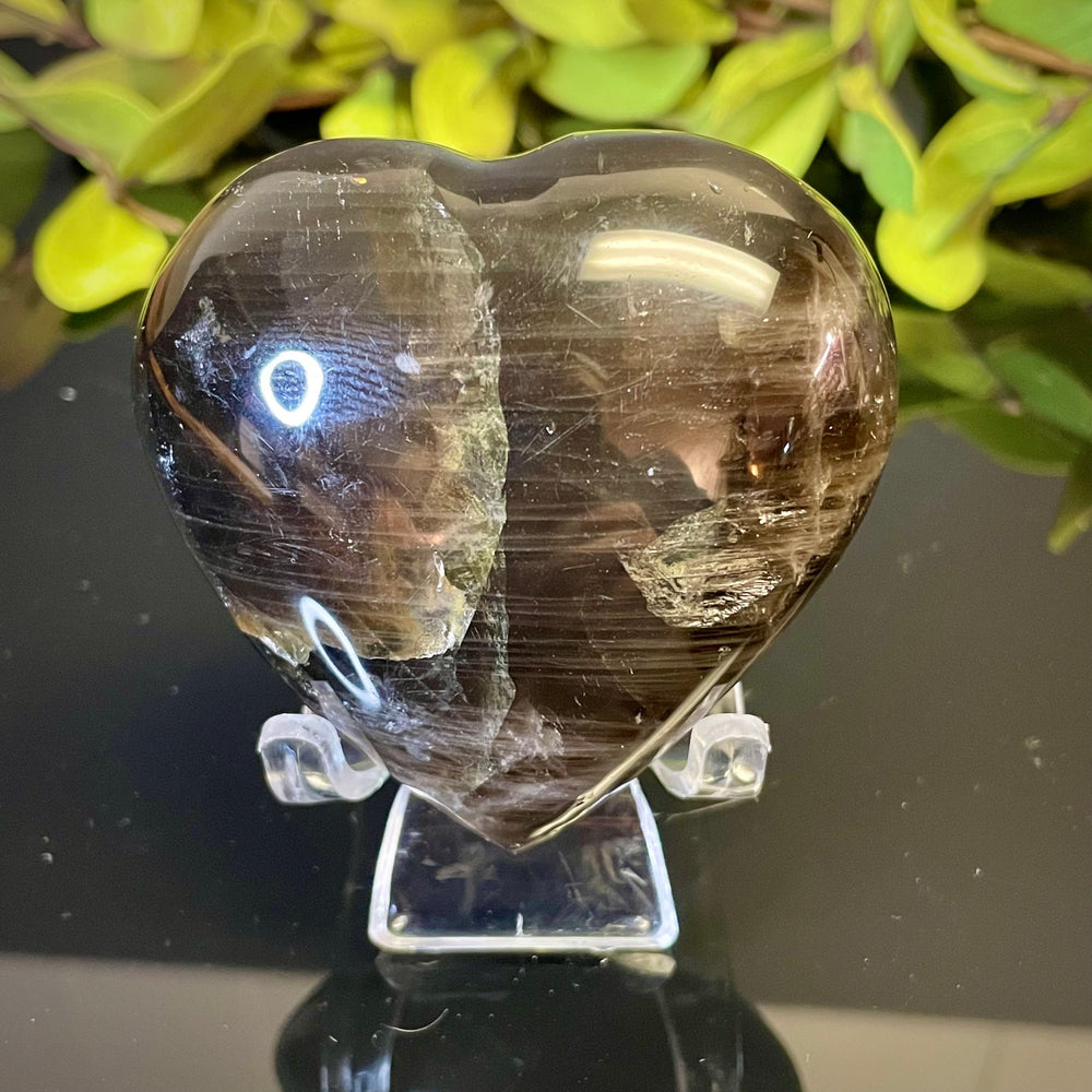 Smoky Quartz Heart