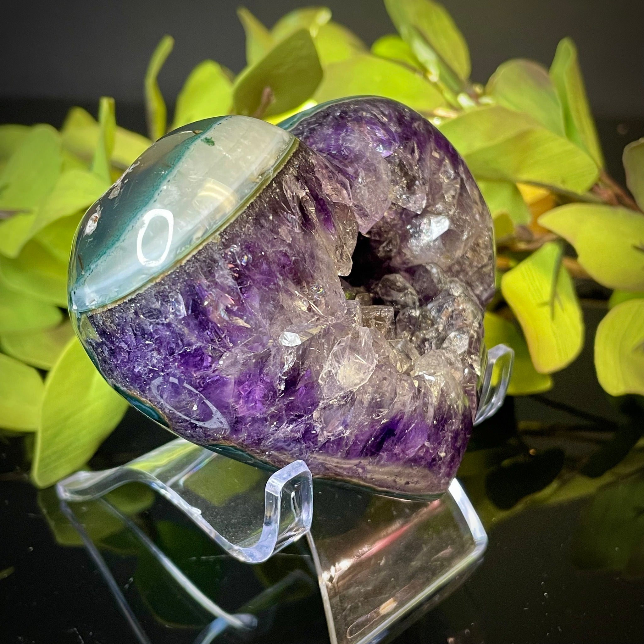 Amethyst Heart