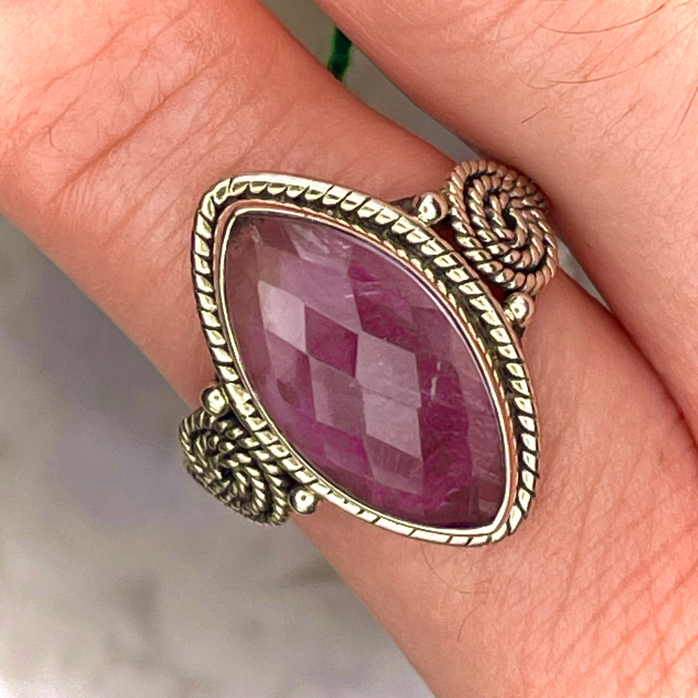 Amethyst Sterling Silver Ring