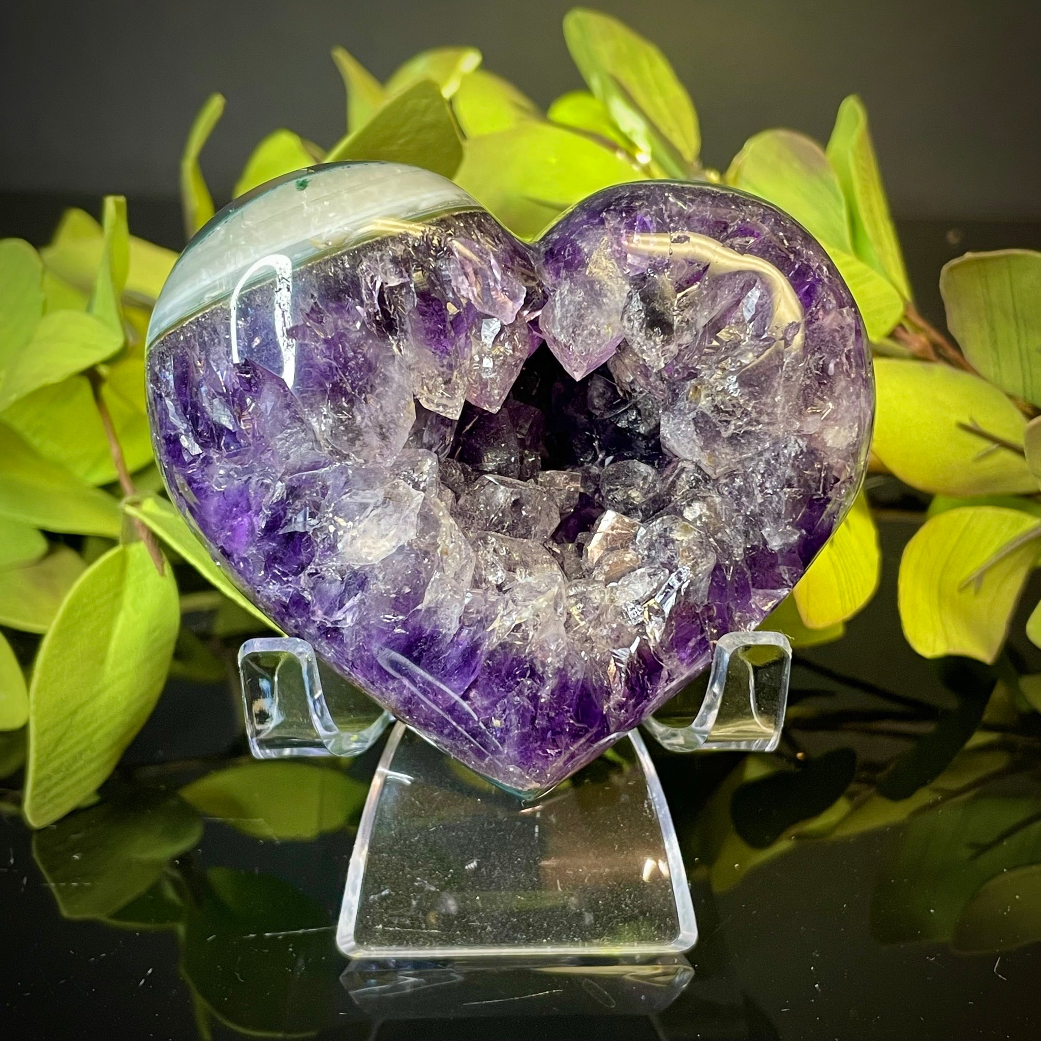 Amethyst Heart