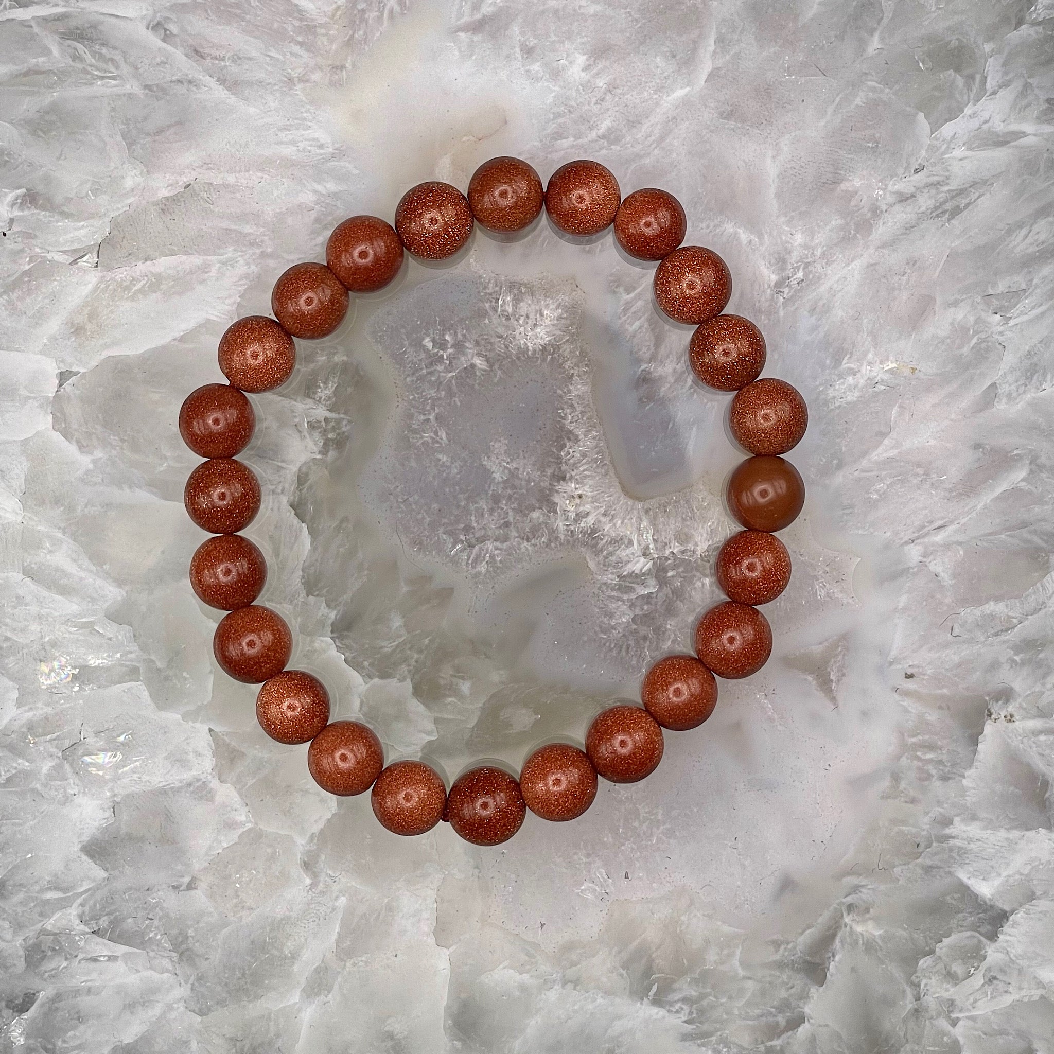 Goldstone Stretch Bracelet