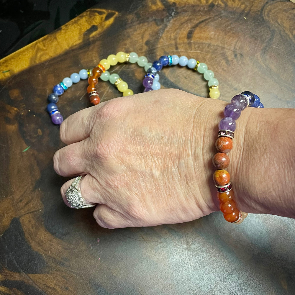 Chakra Stretch Bracelet