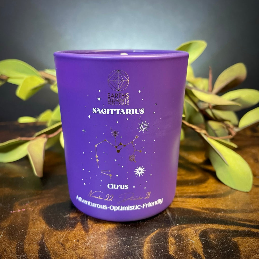 Sagittarius Zodiac Candle