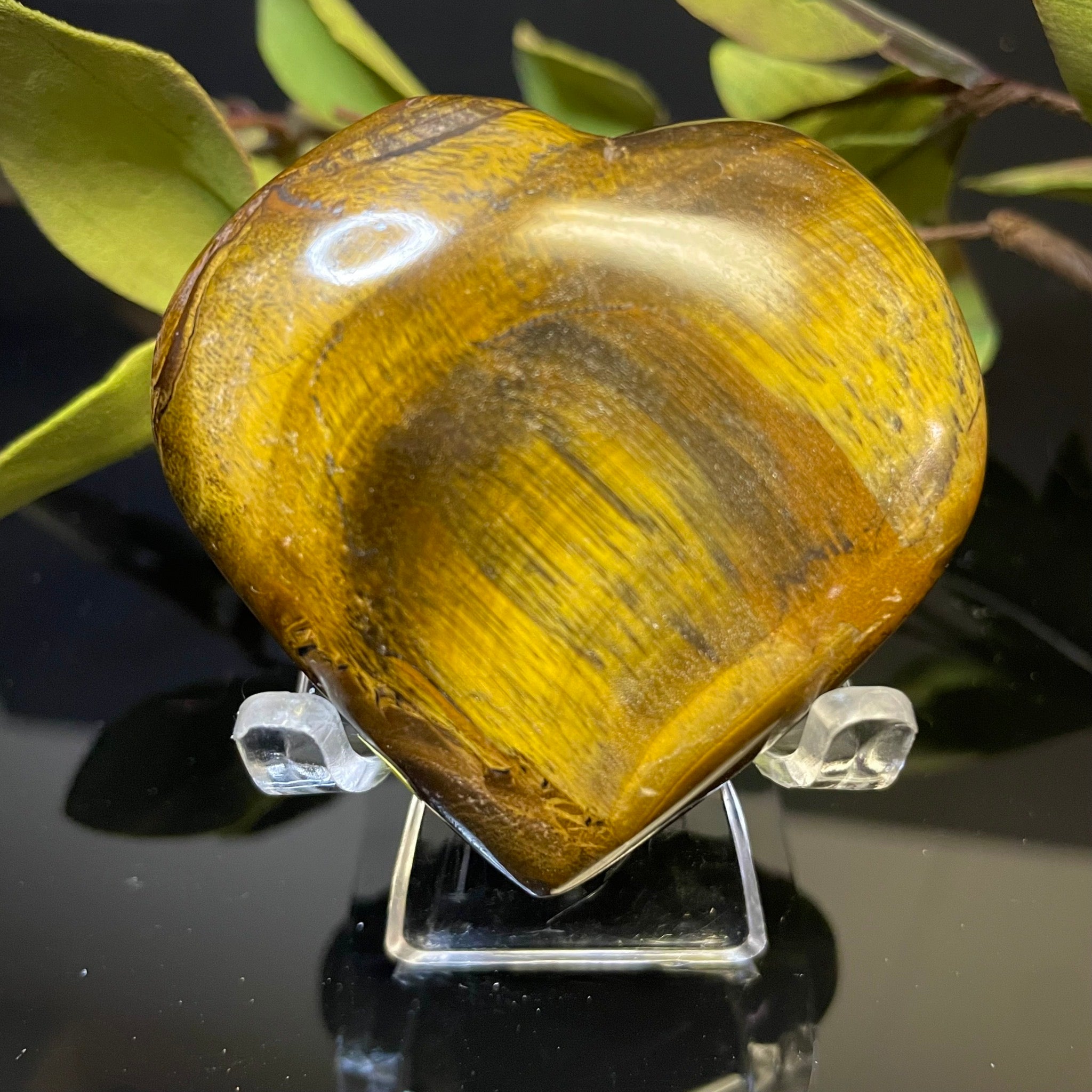 Tigers Eye Heart