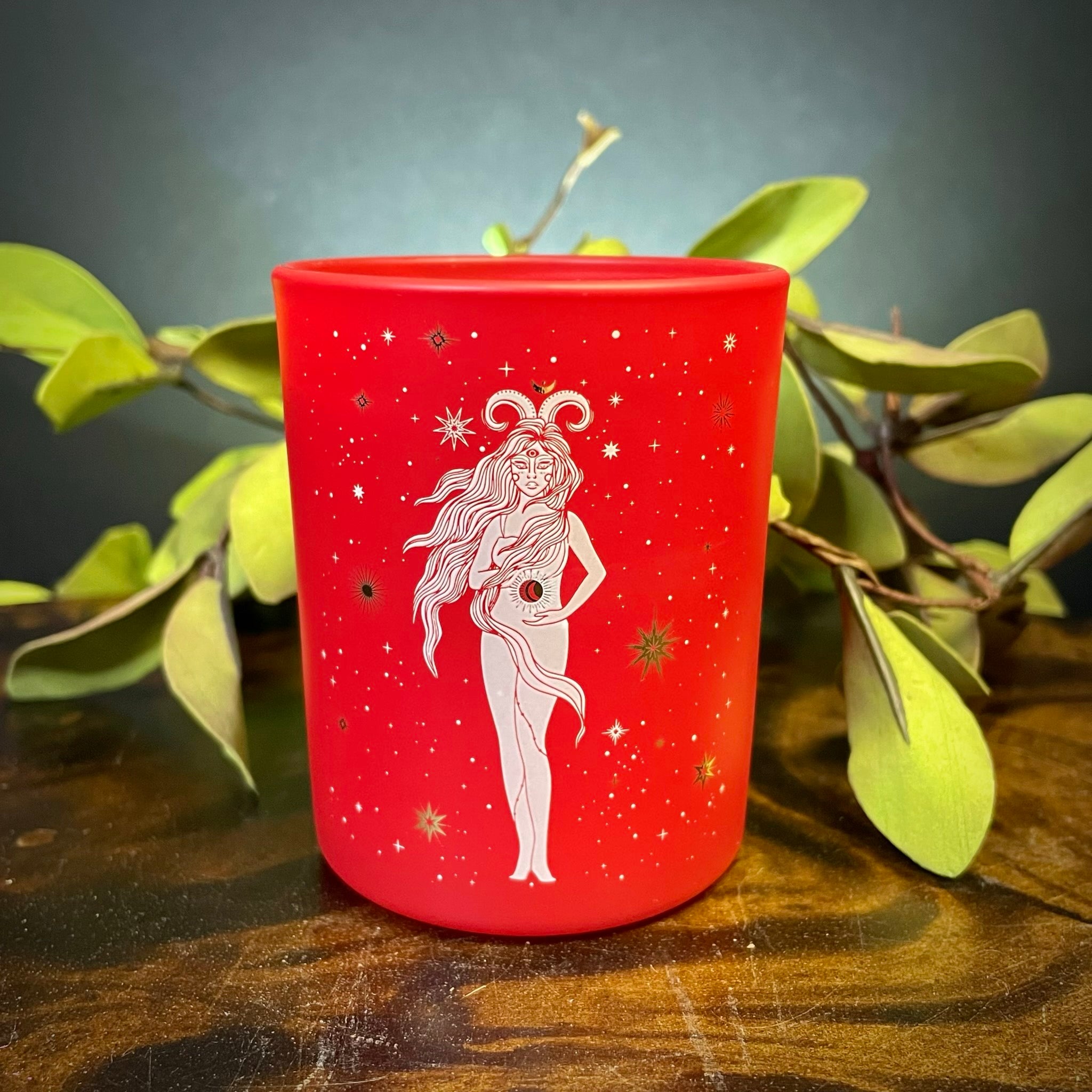 Aries Zodiac Candle