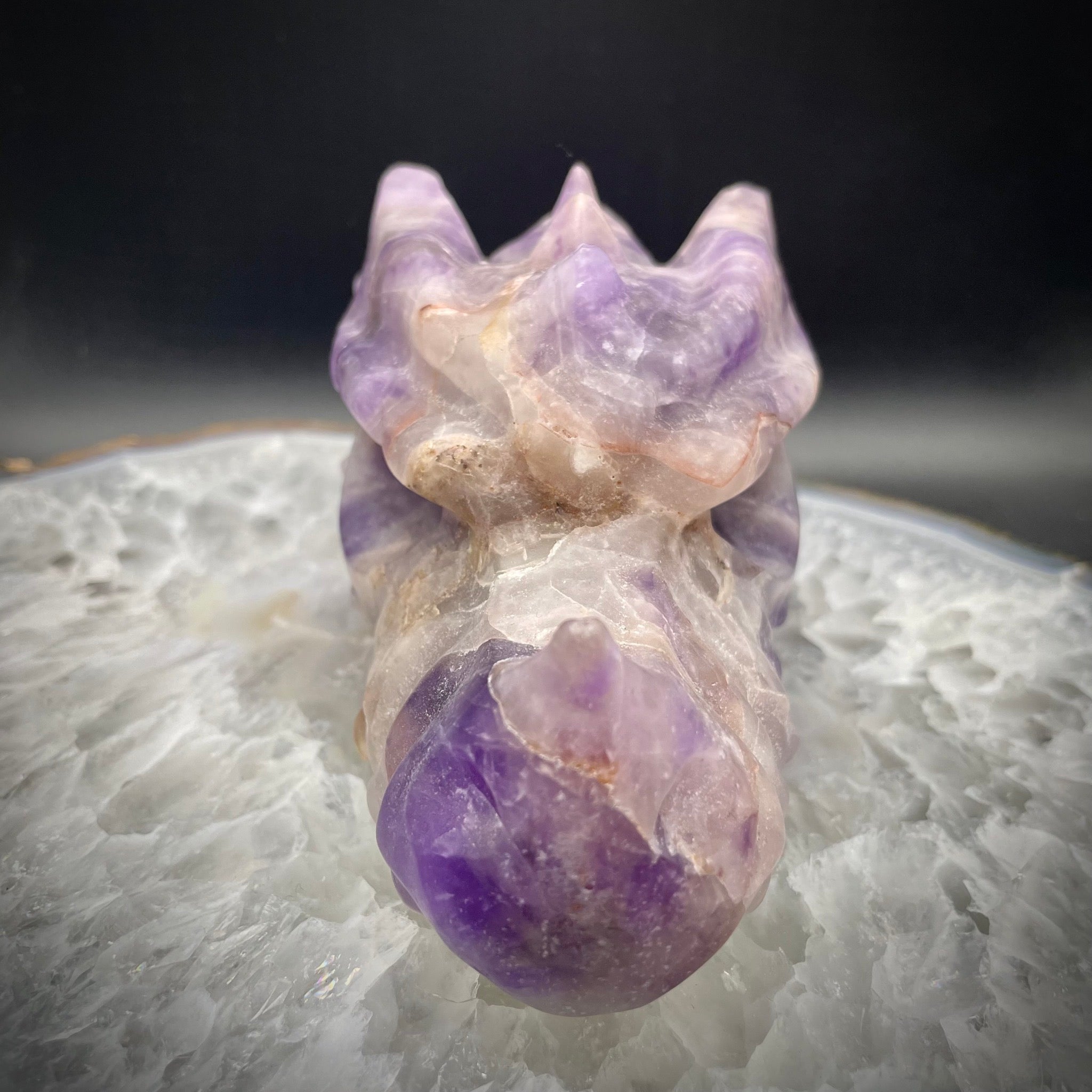 Chevron Amethyst Dragon