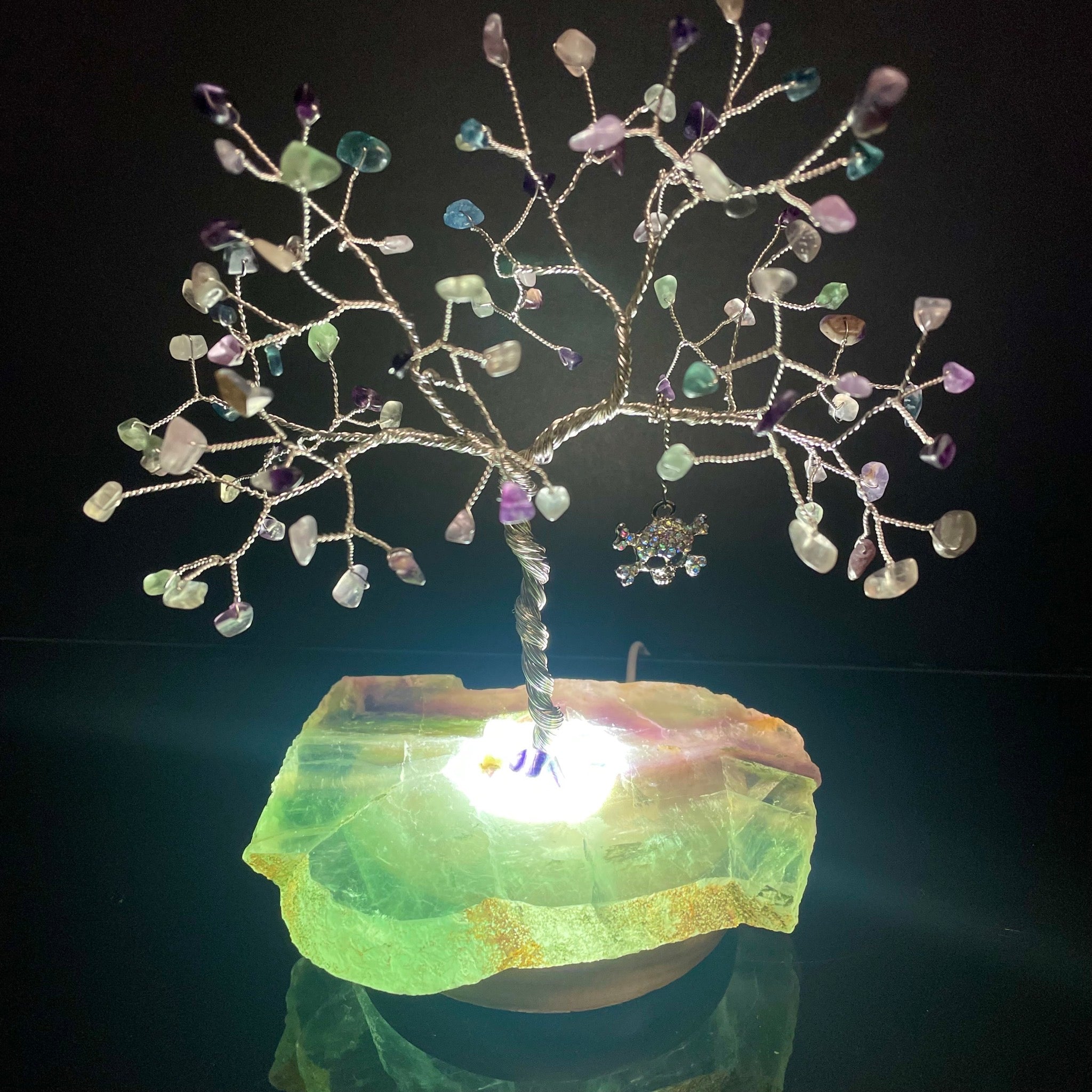 Rainbow Fluorite Mojo Tree