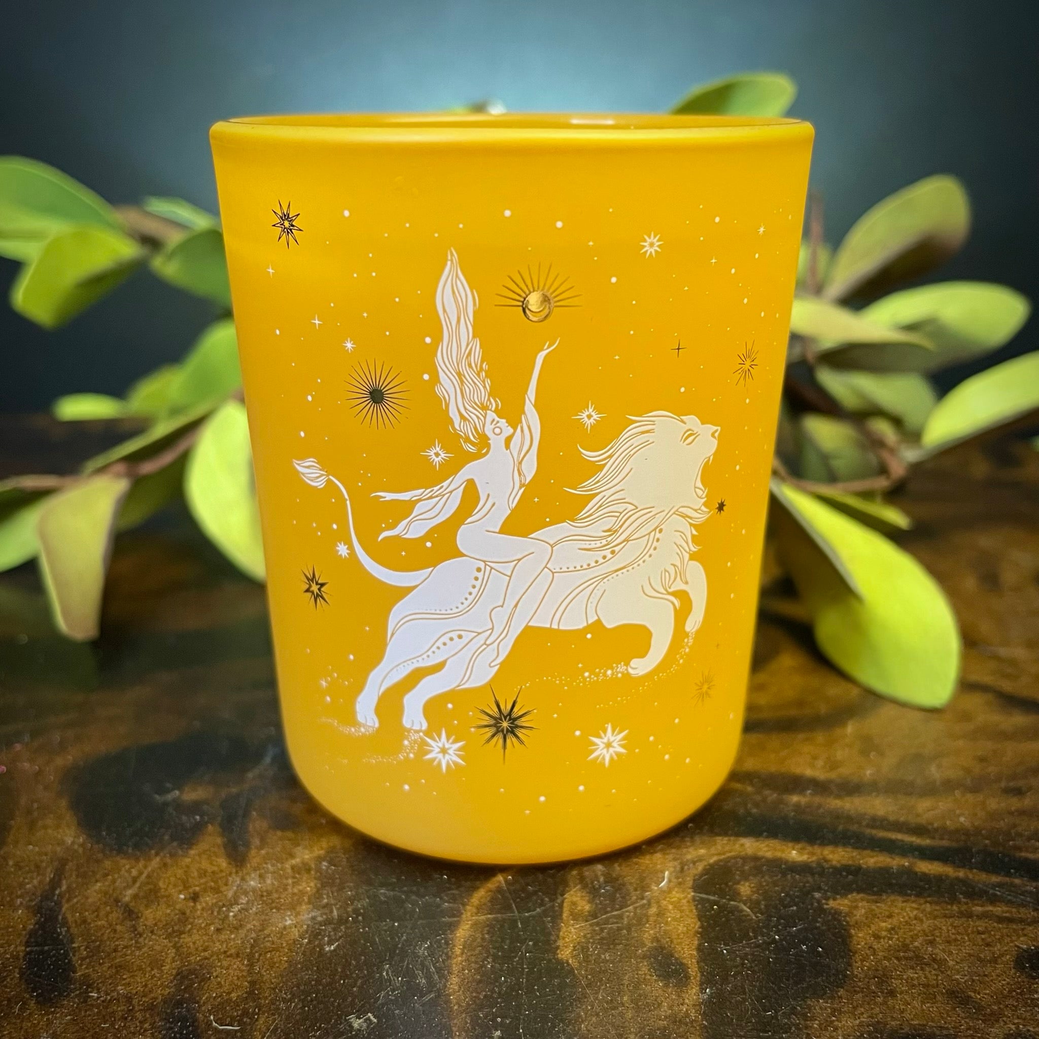 Leo Zodiac Candle