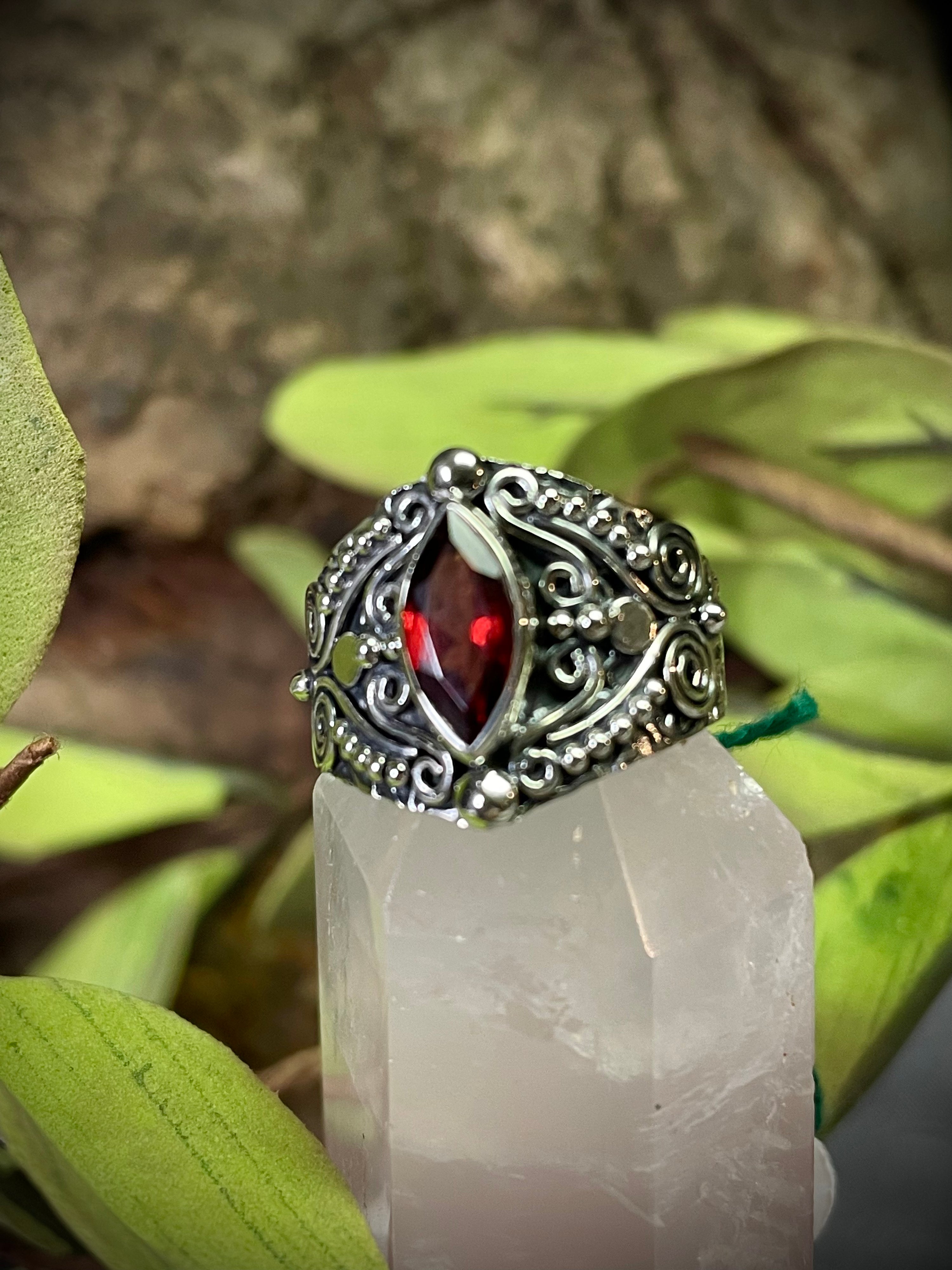 Garnet Ring