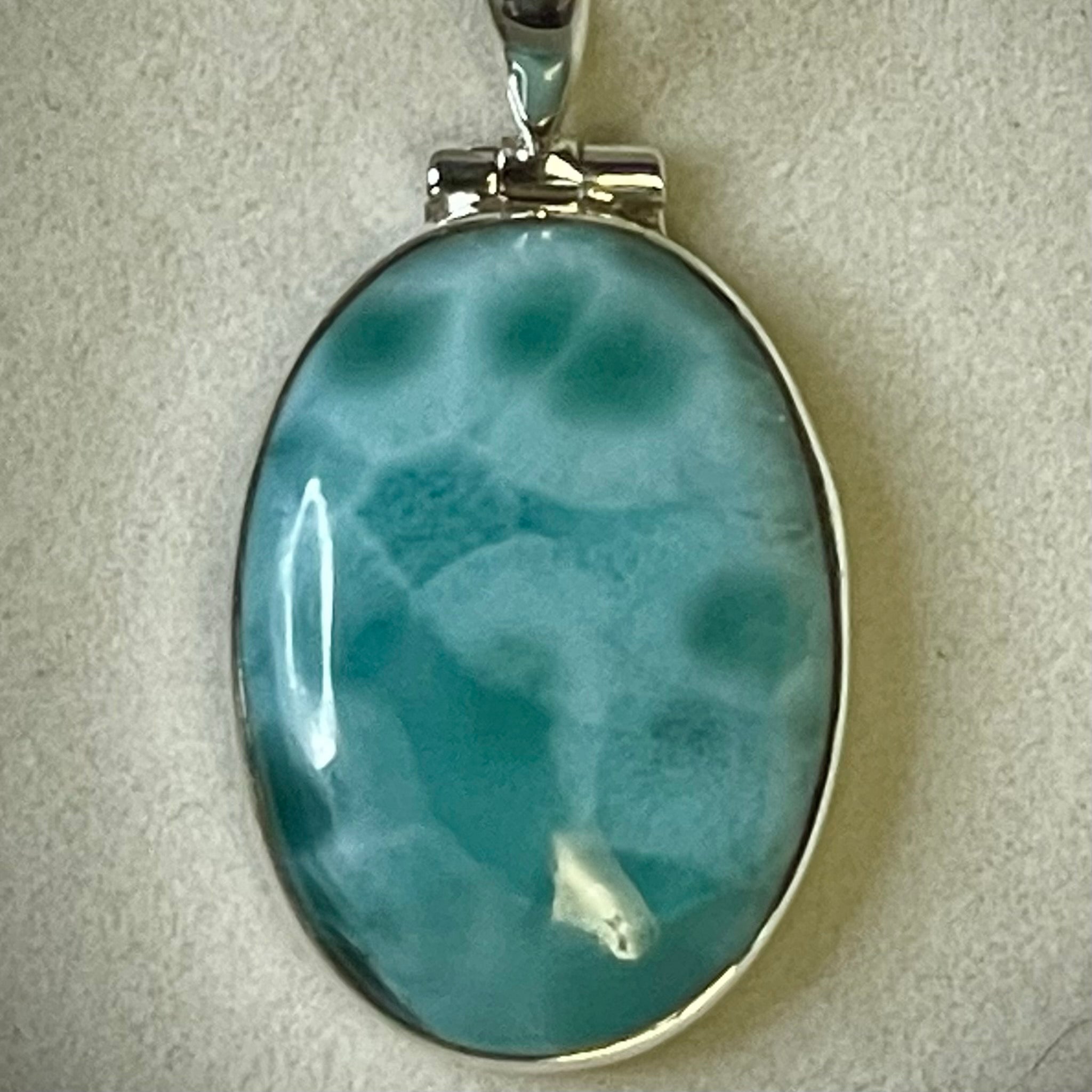 Larimar Pendant