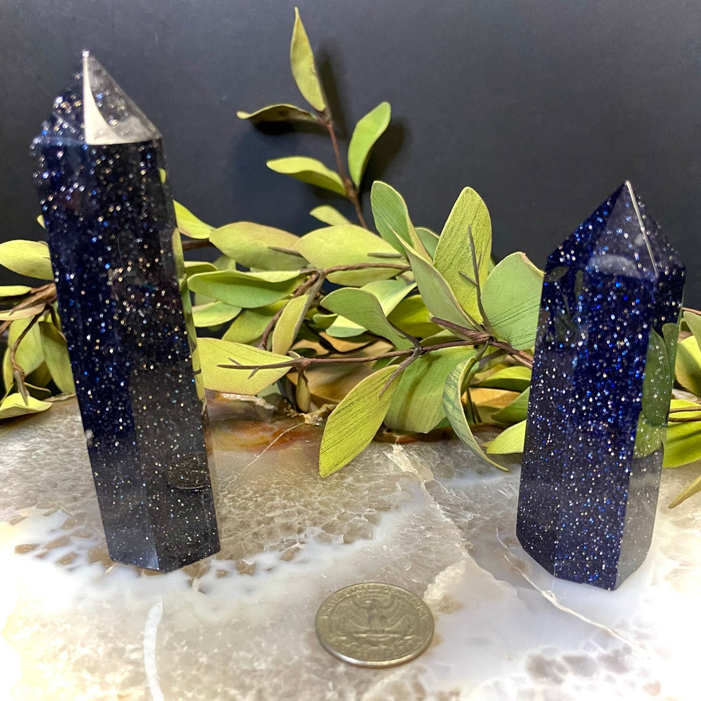 Blue Goldstone Tower