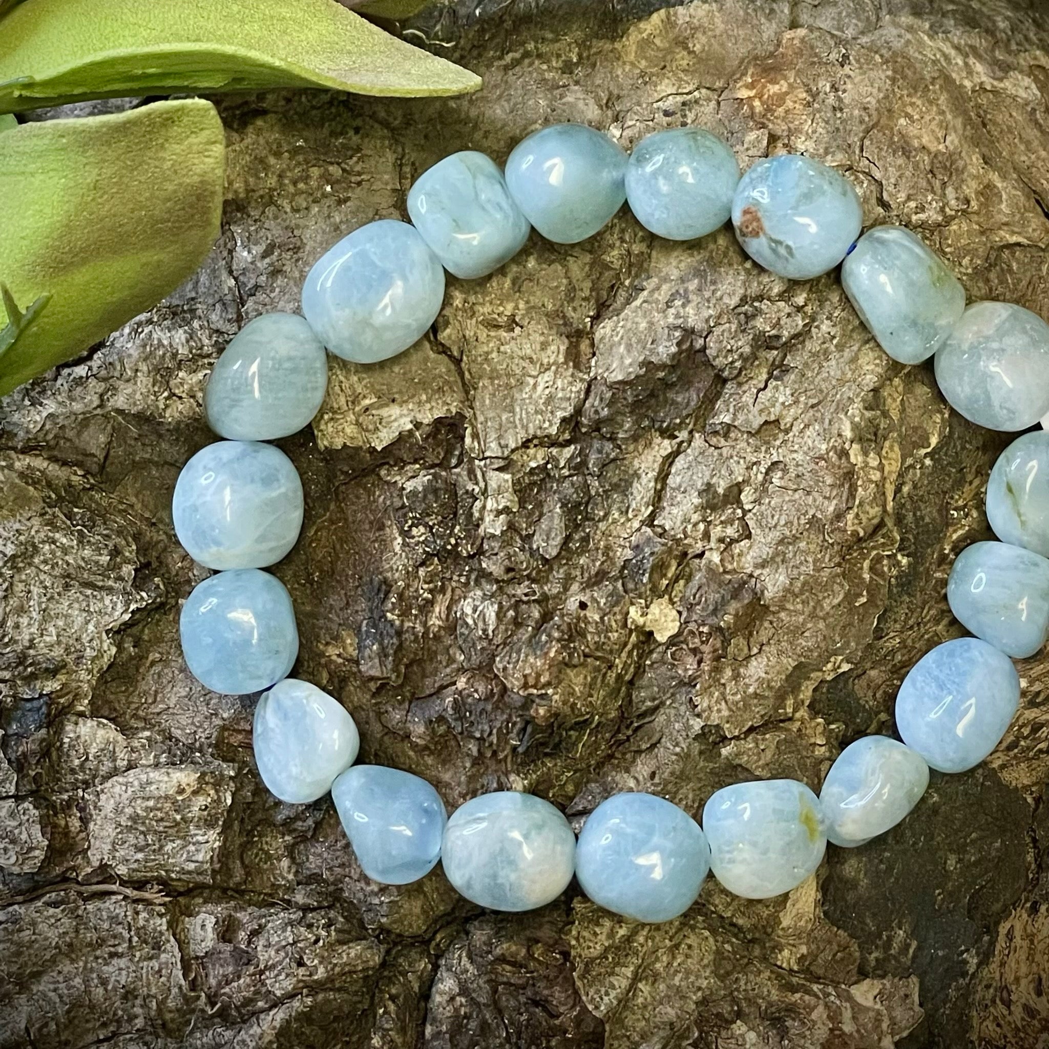 Aquamarine Stretch Bracelets