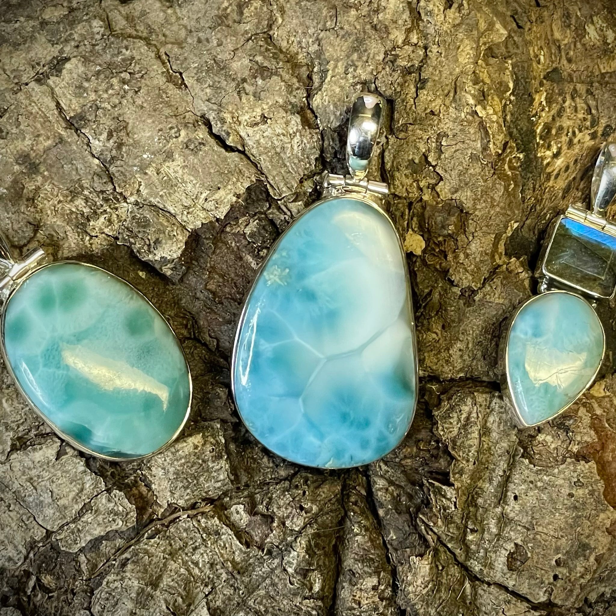 Larimar Pendant