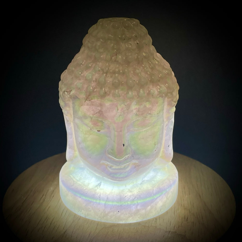 Aura Quartz Buddha