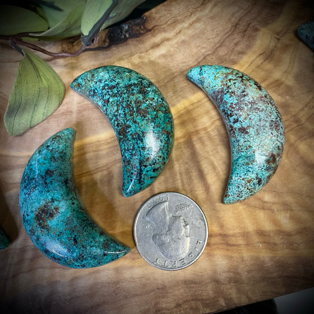 Chrysocolla Moon