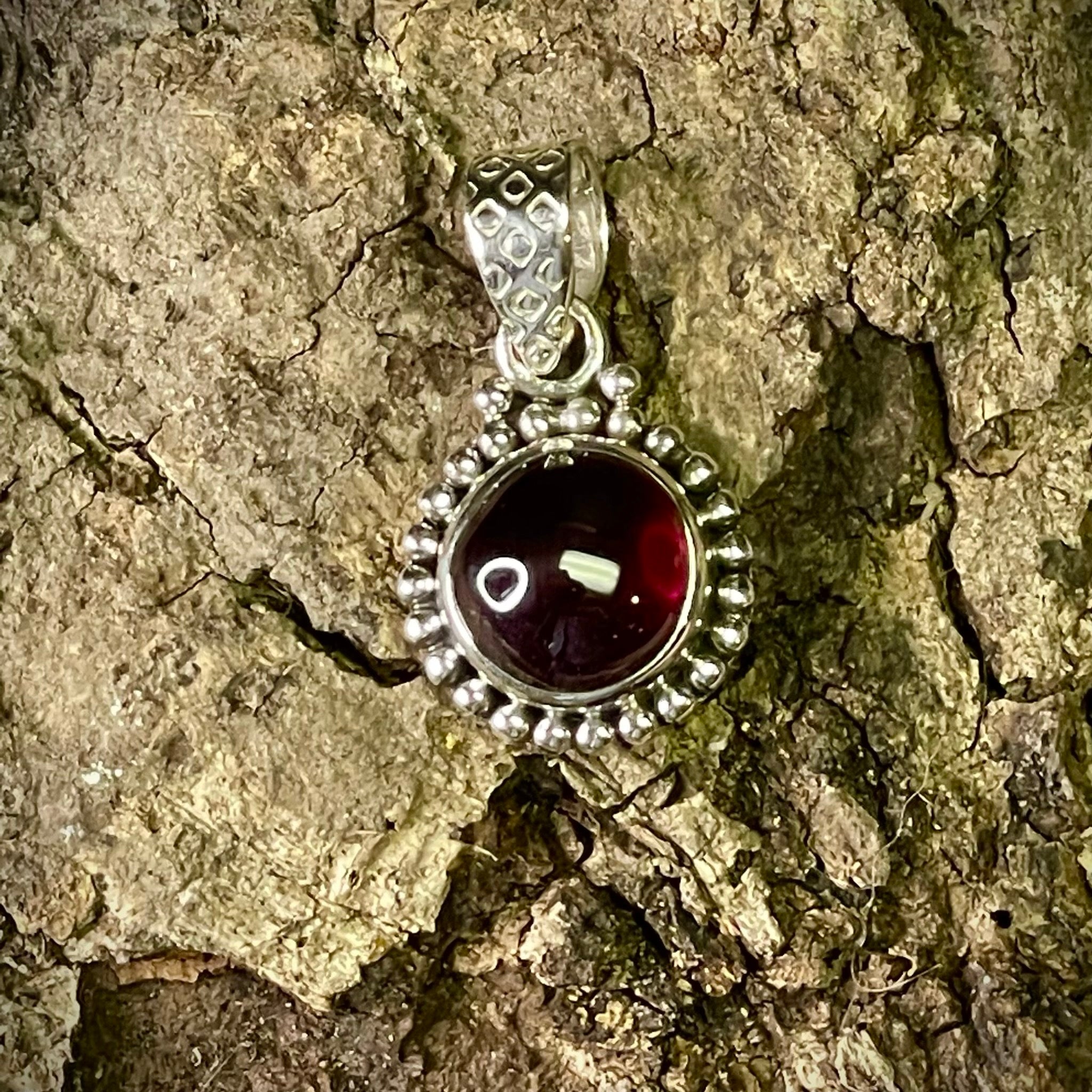 Garnet Pendant