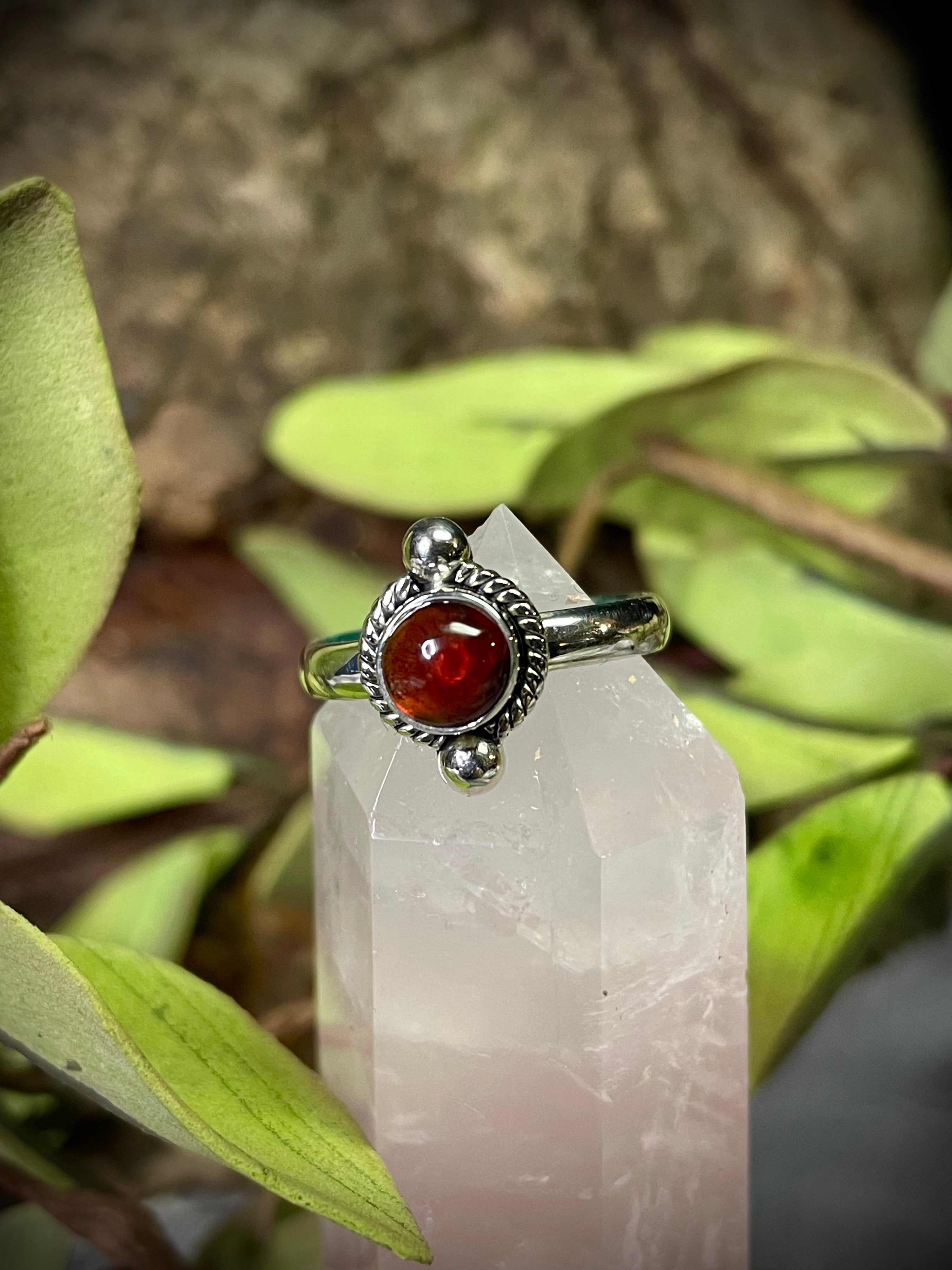 Garnet Ring